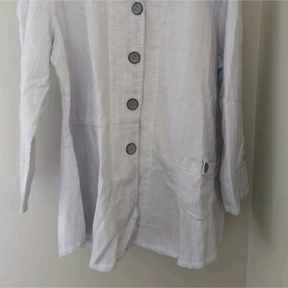 New Focus Casual Life Waffle Textured Jacket - Picture 4 of 9